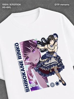 Футболка bandori girls band party