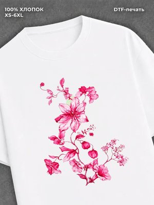 Футболка flowers