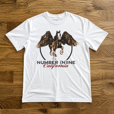 Футболка number nine california y2k type flat_lay