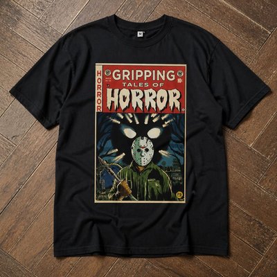 Футболка tales of horror friday 13 vintage