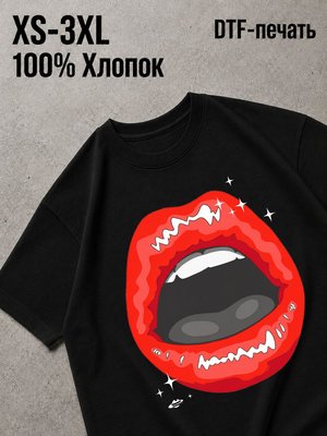 Футболка Губы