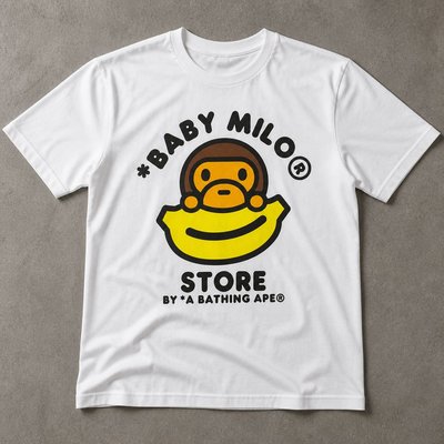 Футболка Bape Baby Milo Store Banana