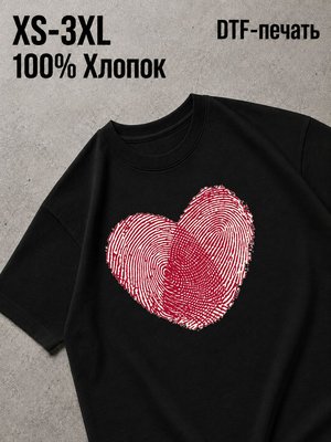 Футболка Сердечки