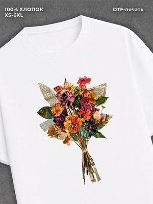 Футболка flowers